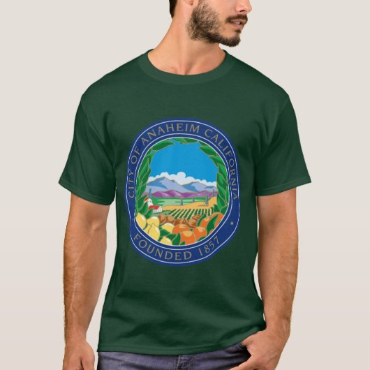 アナハイム市 Tシャツ (正面)