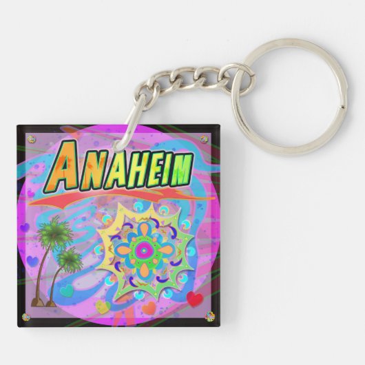 アナハイム真の進捗キーチェーン キーホルダー (裏面)