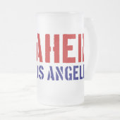 アナハイム(ないロサンゼルス)の- OCのあなたのプライドを示して下さい フロストグラスビールジョッキ (正面右)