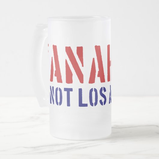 アナハイム(ないロサンゼルス)の- OCのあなたのプライドを示して下さい フロストグラスビールジョッキ (正面左)