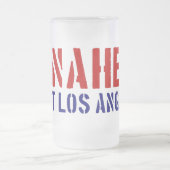 アナハイム(ないロサンゼルス)の- OCのあなたのプライドを示して下さい フロストグラスビールジョッキ (中央)