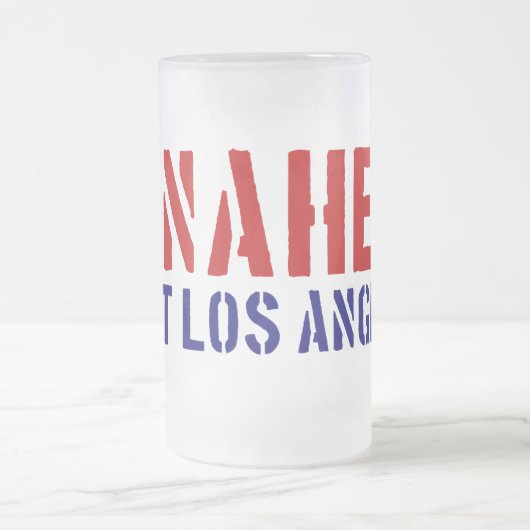 アナハイム(ないロサンゼルス)の- OCのあなたのプライドを示して下さい フロストグラスビールジョッキ (中央)