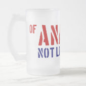 アナハイム(ないロサンゼルス)の- OCのあなたのプライドを示して下さい フロストグラスビールジョッキ (左)