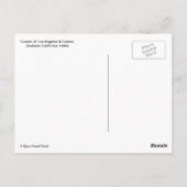 アナハイム、カリフォルニア1940年代ヴィンテージ ポストカード (裏面)