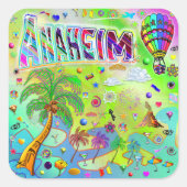 アナハイム タイムレス メロディ ステッカー (正面)