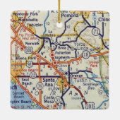 アナハイムCAヴィンテージマップ セラミックオーナメント (裏面)