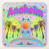 アナハイムCalm Desireコースター スクエアペーパーコースター (正面)