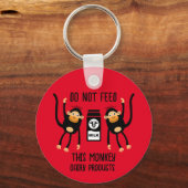 アナフィラキスキッズアレルギー警告 キーホルダー (正面)