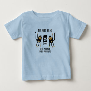 アナフィラキスキッズアレルギー警告 ベビーTシャツ