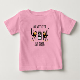 アナフィラキスキッズアレルギー警告 ベビーTシャツ
