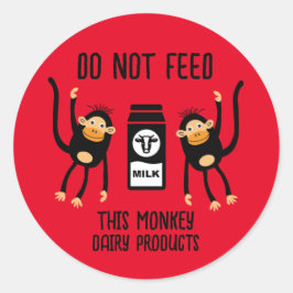 アナフィラキスキッズアレルギー警告 ラウンドシール