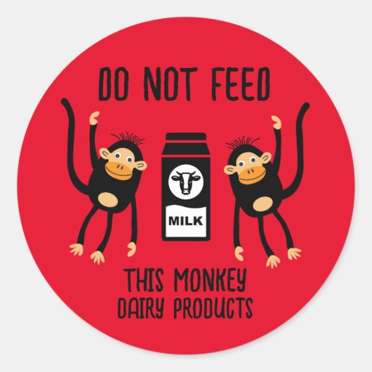 アナフィラキスキッズアレルギー警告 ラウンドシール (正面)