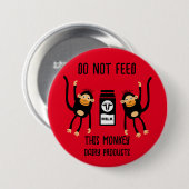 アナフィラキスキッズアレルギー警告 缶バッジ (正面&裏面)