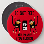 アナフィラキスキッズアレルギー警告 缶バッジ (正面&裏面)