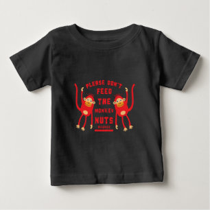 アナフィラキスナットアレルギーTシャツ ベビーTシャツ