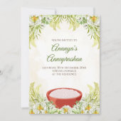 アナプラサン招待&アナプラサナ式カード 招待状 (正面)