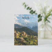 アナプルナナナルヤンネパール ポストカード (スタンド正面)