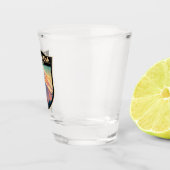 アナプルナネパール旅行アートヴィンテージ ショットグラス (右)