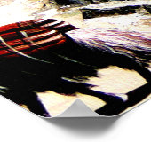 アナプルナマウンテンネパールのパノラマビュー ポスター (角)