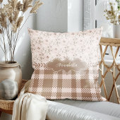 アナベラヴィンテージダスティバラピンク クッション