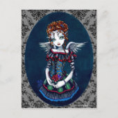 アナベルゴシックビクトリアンエンジェルポストカード ポストカード (正面)