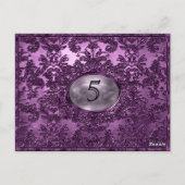 アナベルプラザビクトリアンテーブルナンバーカード ポストカード (裏面)