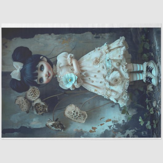 アナベルベージュドレスデクページティッシュペーパー 薄葉紙 (正面)