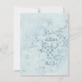 アナベルヴィンテージクレストフローラ婚約パーティ 招待状 (裏面)