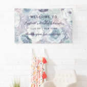 アナベルヴィンテージフローラブライダルシャワー歓迎 横断幕 (インサイチュ)