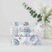 アナベルヴィンテージフローラブライドへレシピカード 案内ポストカード (スタンド正面)