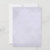 アナベルヴィンテージ結婚フローラブライダルシャワー 招待状 (裏面)