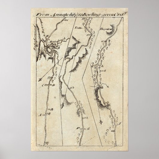 アナポリスからボーリンググリーンOrdy 70へ ポスター (正面)