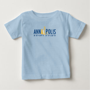 アナポリスに停泊する赤ちゃん Tシャツ