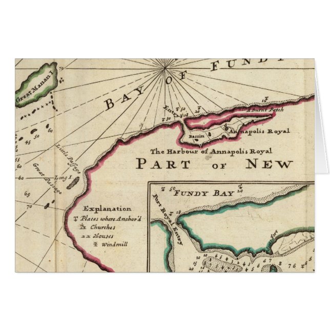 アナポリスのファンディ湾と港王室の湾 (正面横)