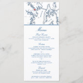 アナポリスメリーランドの地図エレガントな結婚式 メニュー (正面)