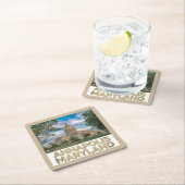 アナポリスメリーランドコースターセット スクエアペーパーコースター (インサイチュ)