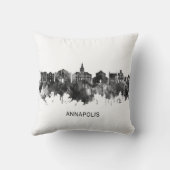 アナポリスメリーランドスカイラインBW クッション (裏面)