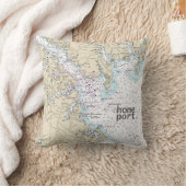 アナポリス母港の装飾用クッション クッション (ブランケット)