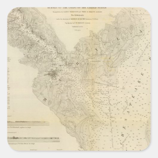 アナポリス港 スクエアシール (正面)