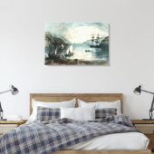 アナポリス湾， c.1880 キャンバスプリント (インサイチュ (寝室))
