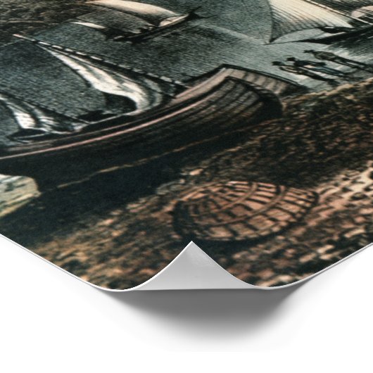 アナポリス湾, c.1880 ポスター (角)