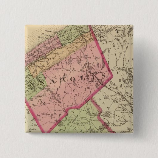 アナポリス、クイーンズ郡、NS 缶バッジ (正面)