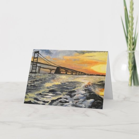 アナポリス メリーランド州 ブランク グリーティング カード (正面)