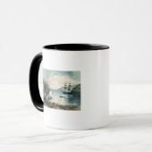 アナポリス、c.1880の湾 マグカップ (正面左)