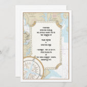 アナポリスMD結婚式招待状 招待状 (正面/裏面)