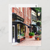 アナポリスMD -州サークル ポストカード (正面/裏面)