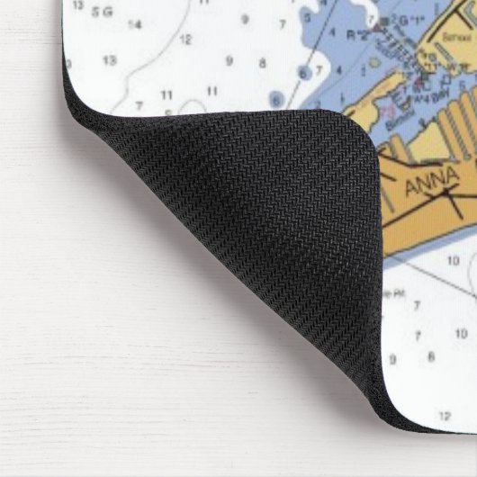 アナマリアの島の航海のな図表のマウスパッド マウスパッド (コーナー)