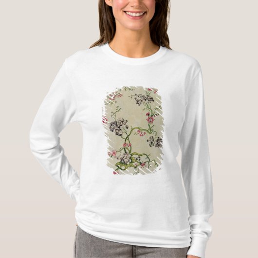 アナマリアGarthwaite 1740年著絹のデザイン Tシャツ (正面)