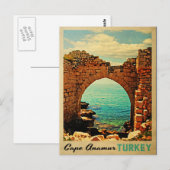 アナミュールトルコ岬 ポストカード (正面/裏面)