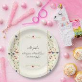 アナモダンンパラシャン初の稲作式 ペーパープレート (パーティー)